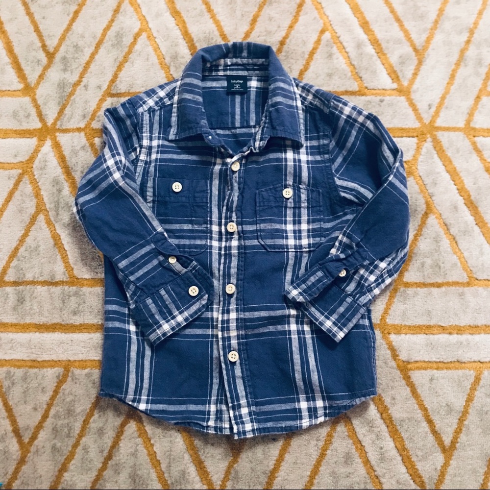 Gap Botton Flannel Shirt